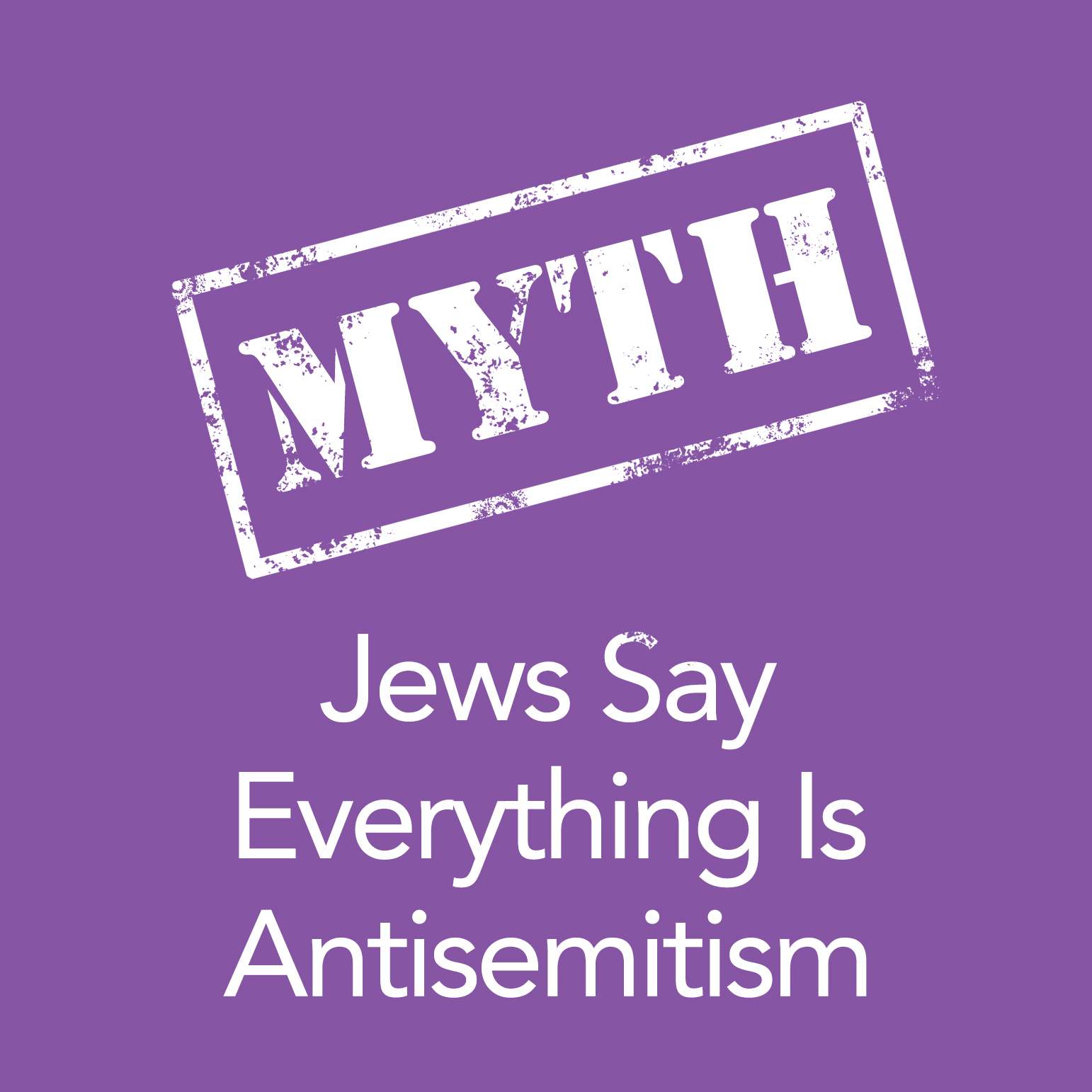Jews Say Everything is Anti-Semitic